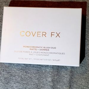Cover FX Monochromatic Blush Duo Matte & Shimmer - Pink Dahlia